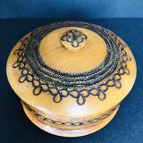 Wooden candy box
