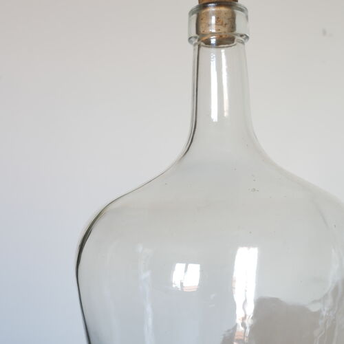 Bonbonne transparente 2 litres