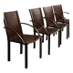Set 4 chaises Carlo Bartoli / Matteo Grassi