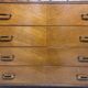 Commode vintage chêne 1970