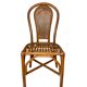 Vintage rattan chair with cane back - Bohemian style