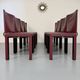 Set of 8 Arcadia chairs designed by Paolo Piva for B&B Italia from the 1980s.