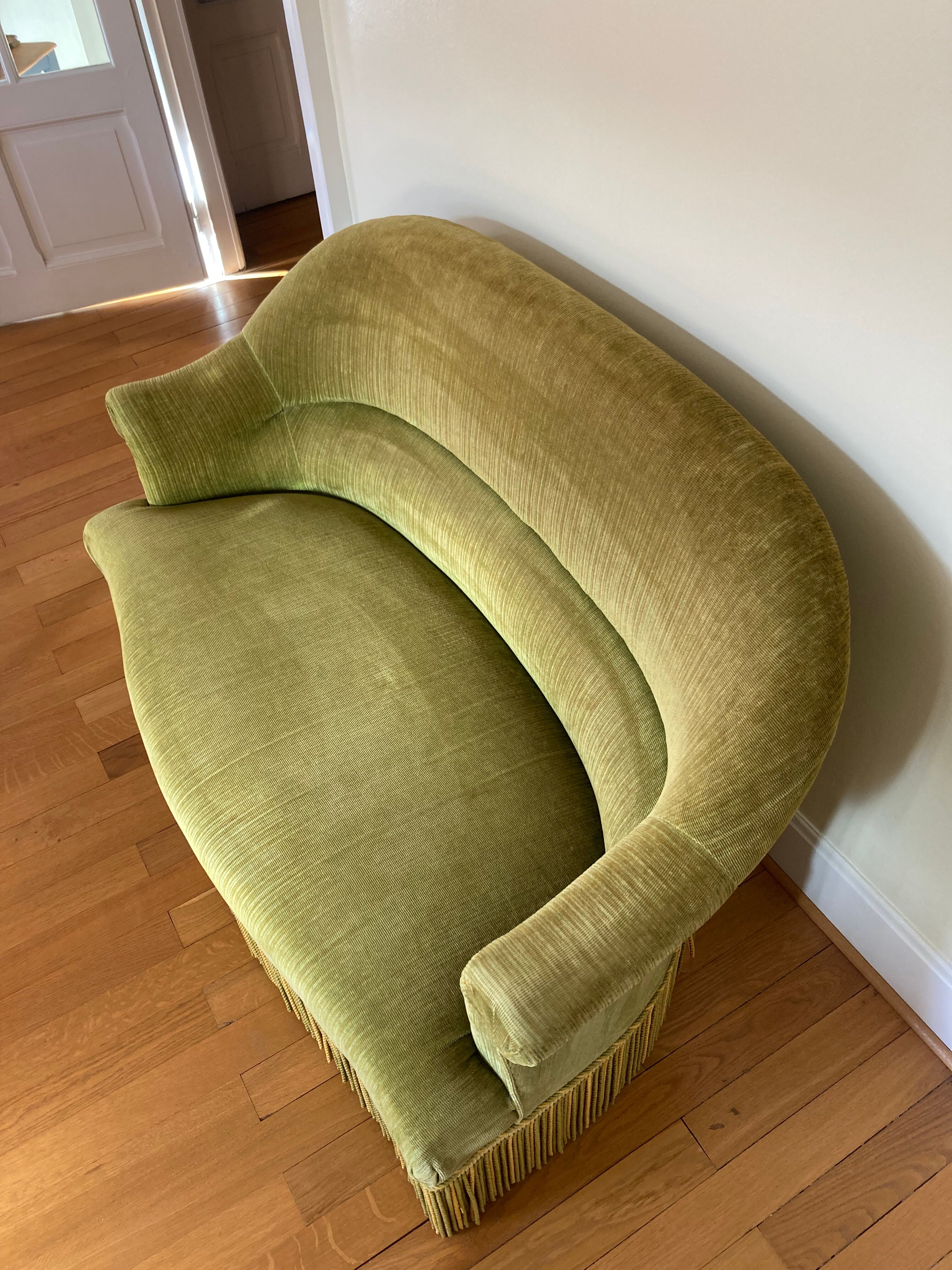 Sofa sofa sofa toad velvet green