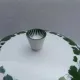 Vintage Meissen porcelain bonbonniere / lidded sugar bowl with vine leaf design, 1930s
