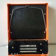 Miroir de courtoisie du milieu du siècle design danois