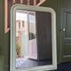 Mirror Louis Philippe patina green water