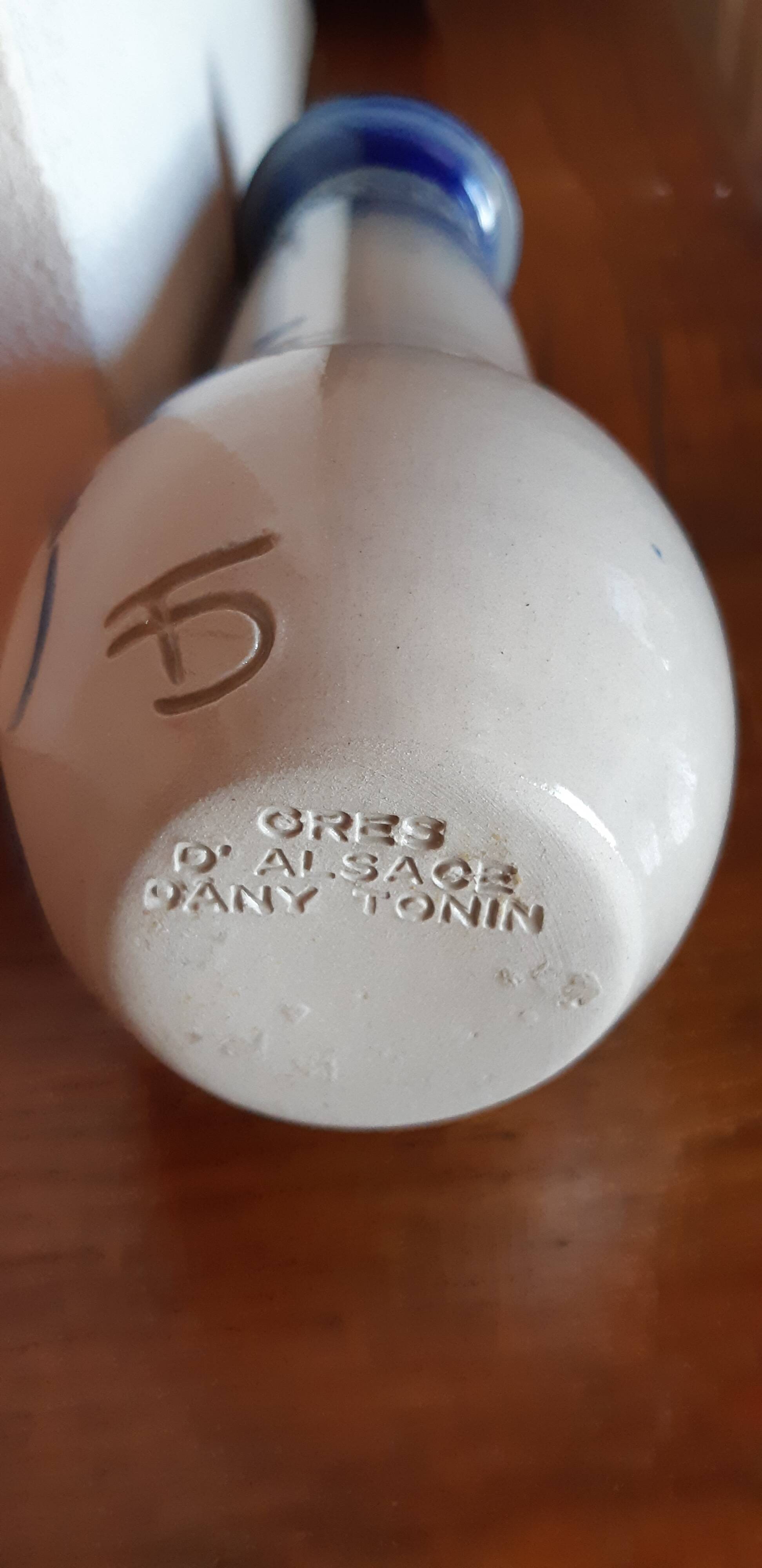 Vase grès d'alsace Dany Tonin