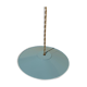 Suspension abat jour vintage bleu et blanc