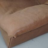 De Sede DS46 Tan / Beige Buffalo Leather Lounge armchair, Switzerland
