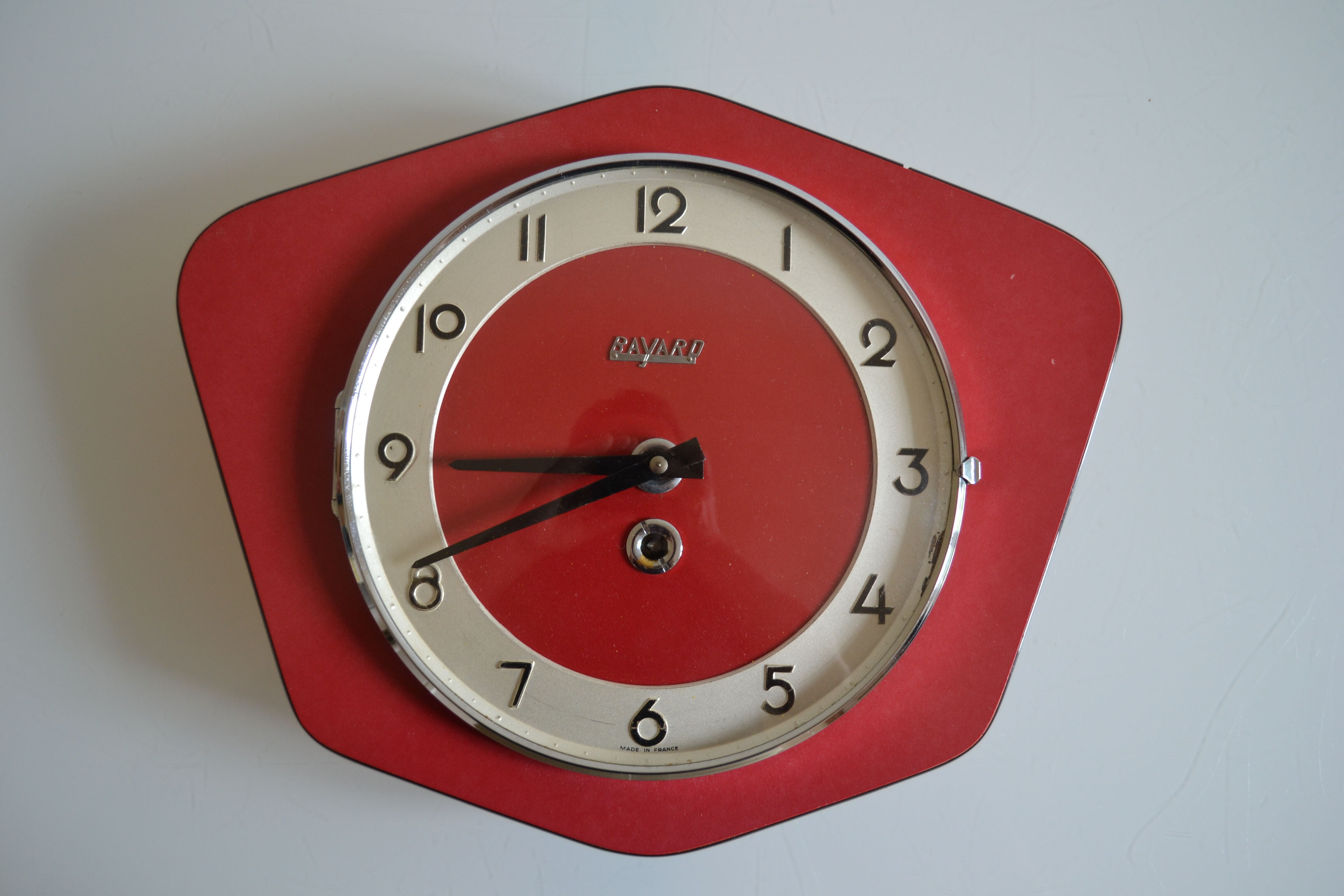 Formica Bayard 60's clock