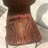 Set of 2 design and vintage chairs Eromes 60s