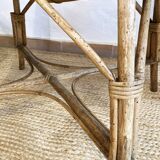 Rattan armchair