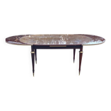 Imperial Scandinavian Round Oval Extendable Rosewood Dining Table 2