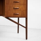 Danish teak desk, 1960s