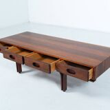 Mid-Century Gianfranco Frattini, wooden Coffee Table for Bernini, Italy