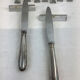 15 antique baccarat crystal knife holders