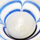 Lampe de table Mazzega Murano 70s avec double verre