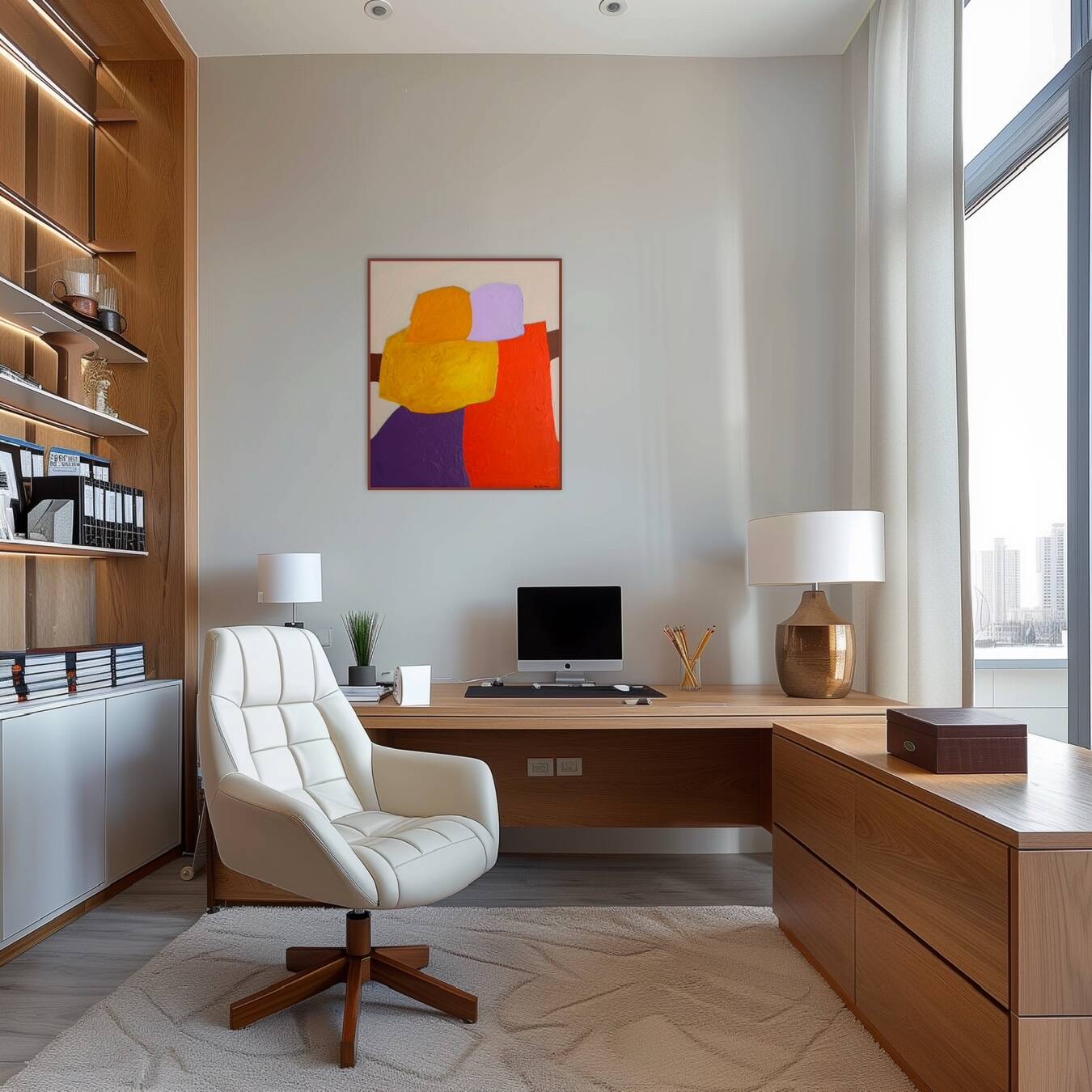 Original canvas art "Come Closer" 55x45cm by Bodasca