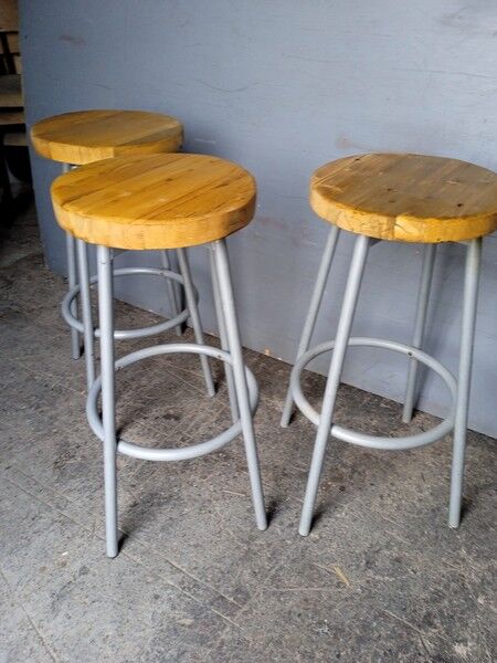 Set 3 bar top stools