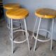 Set 3 bar top stools