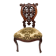Napoleon III period armchair in carved mahogany, 19th century.