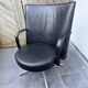 Swivel armchair EJ80B “Partner” – Erik Jørgensen – black leather