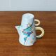 Teapot or coffee pot with cup from the German postmodern VIP collection by Seltmann Weiden, set of 2.