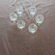 Box of 6 crystal cognac glasses from sèvres –