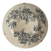 Plat en terre de fer "Floreal" 29,5 cm