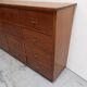Vintage oak  shop filing cabinet with drawers