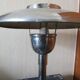 Lampe champignon vintage chromée, style industriel