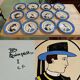 Set of 12 earthenware plates from Quimper from the 1930s - 12 portraits