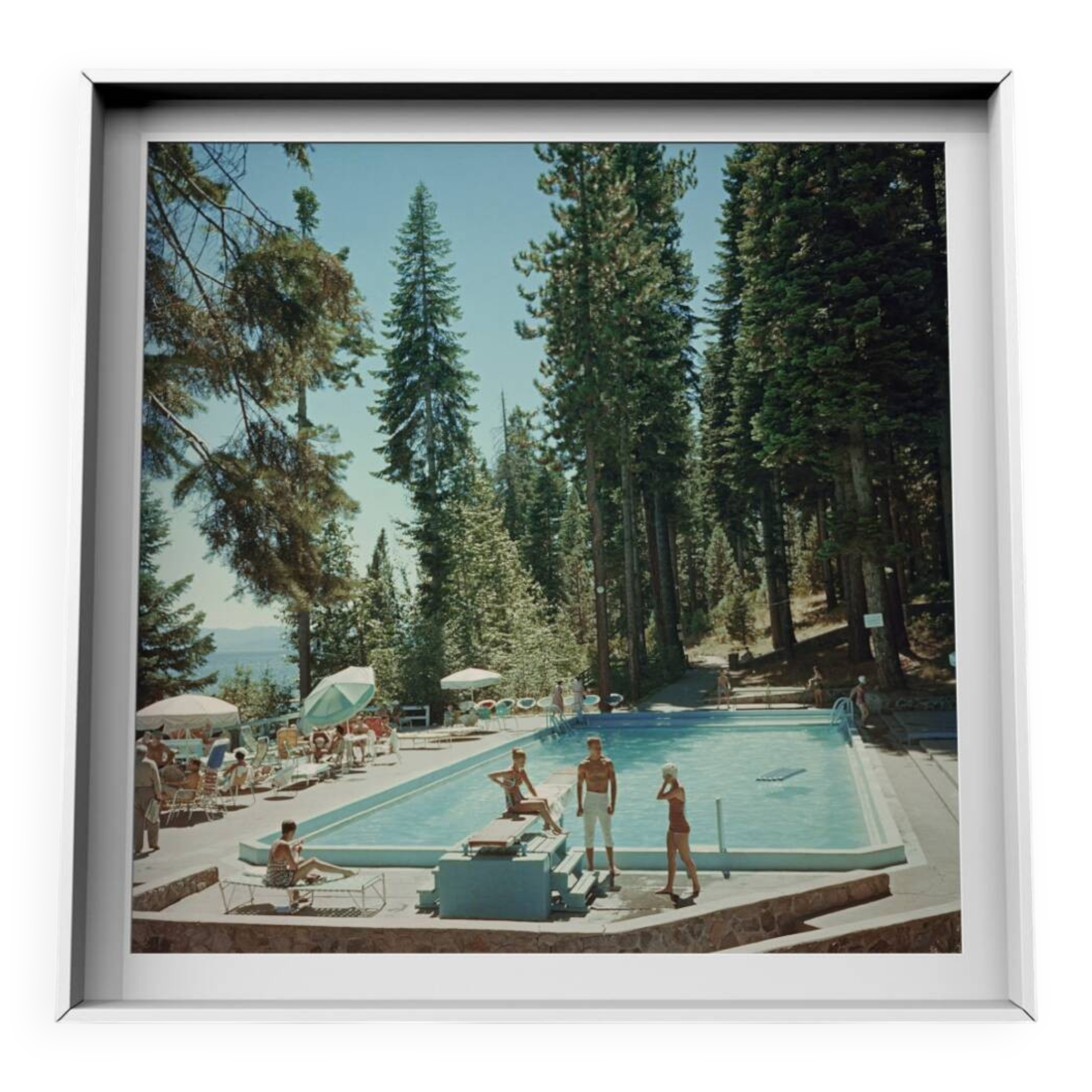 Excursion au lac Tahoe – Slim Aarons (1959), tirage d'art chromogénique