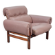 Vintage Teak Leather Armchair from Coja, Netherlands, 1960s