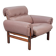 Vintage Teak Leather Armchair from Coja, Netherlands, 1960s