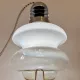 Very large vintage Italian Space Age pendant light.