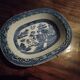 Plateau Centre de Table Antique Compagnie L'Inde Angleterre XIX Seconde