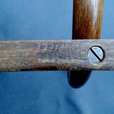 Thonet wall-mounted coat and hat rack circa 1890, 5-pointed