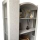 Library / patinated display cabinet