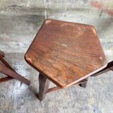 Brutalist high stools