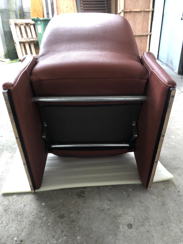 Fauteuil De Sede, DS 50, cuir cognac