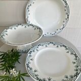 Flat hollow earthenware of St Amand