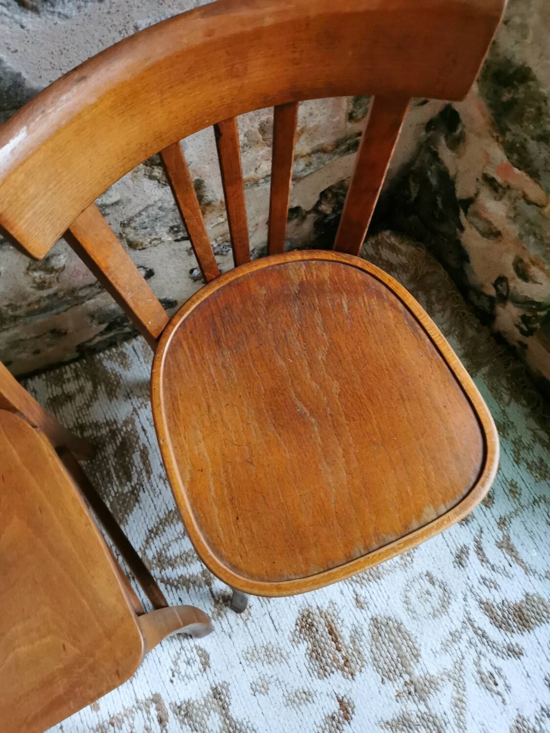 Duo of Bistro Chairs, Baumann