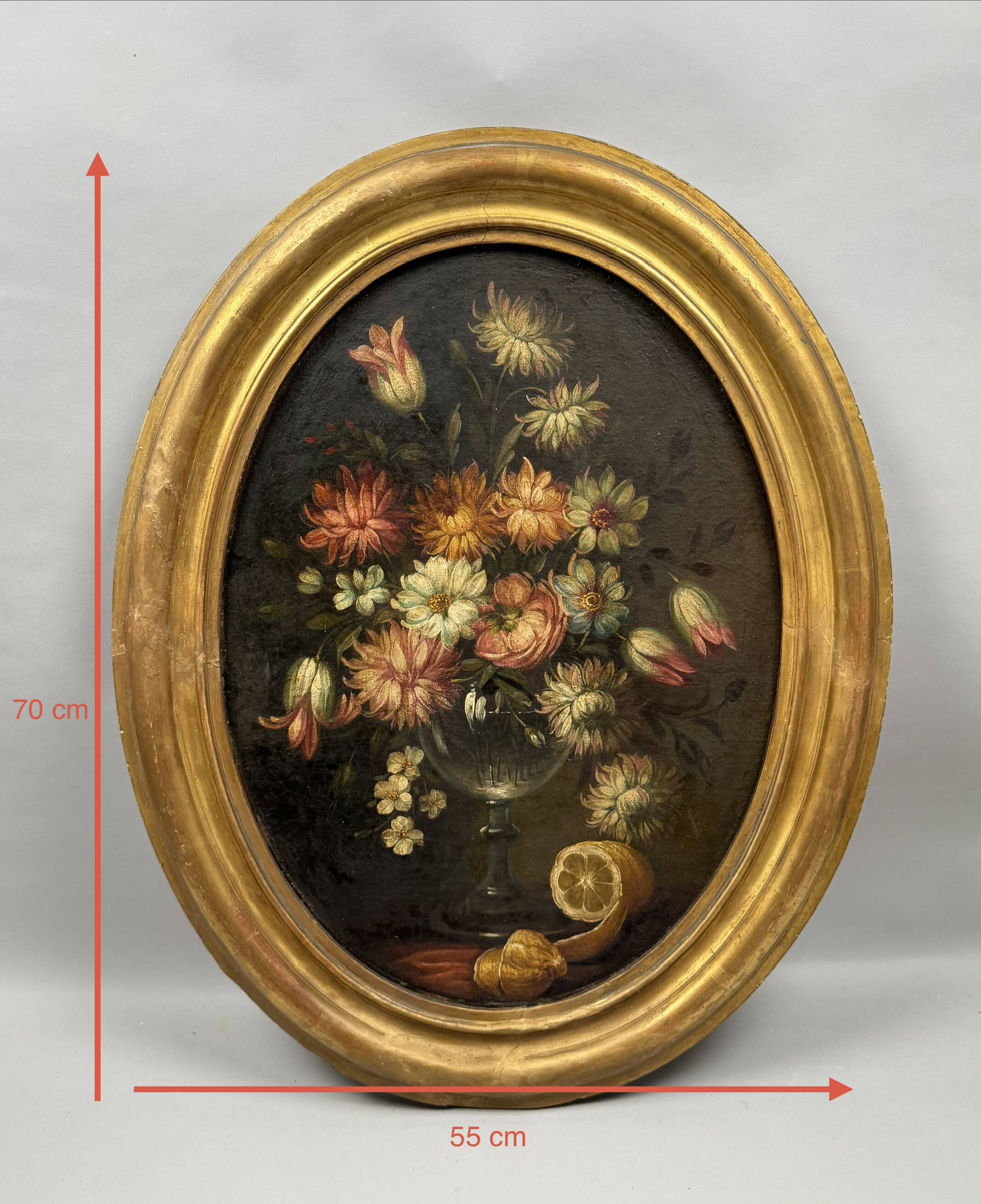 Bouquet de fleurs, XIXème siècle