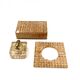 Ensemble fumeur Hollywood Regency, lucite et Vienna Stray, Italie 1970