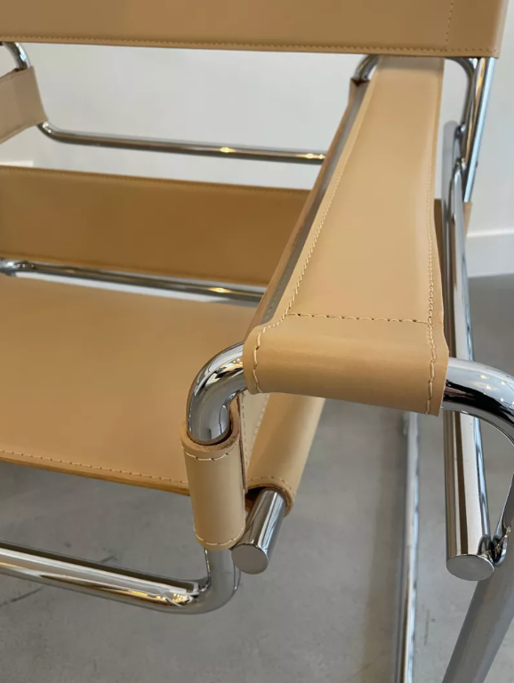 "Wassily" armchair by Marcel Breuer for Gavina.