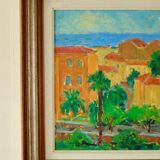 "Coastal Town" by Willy Lindeberg