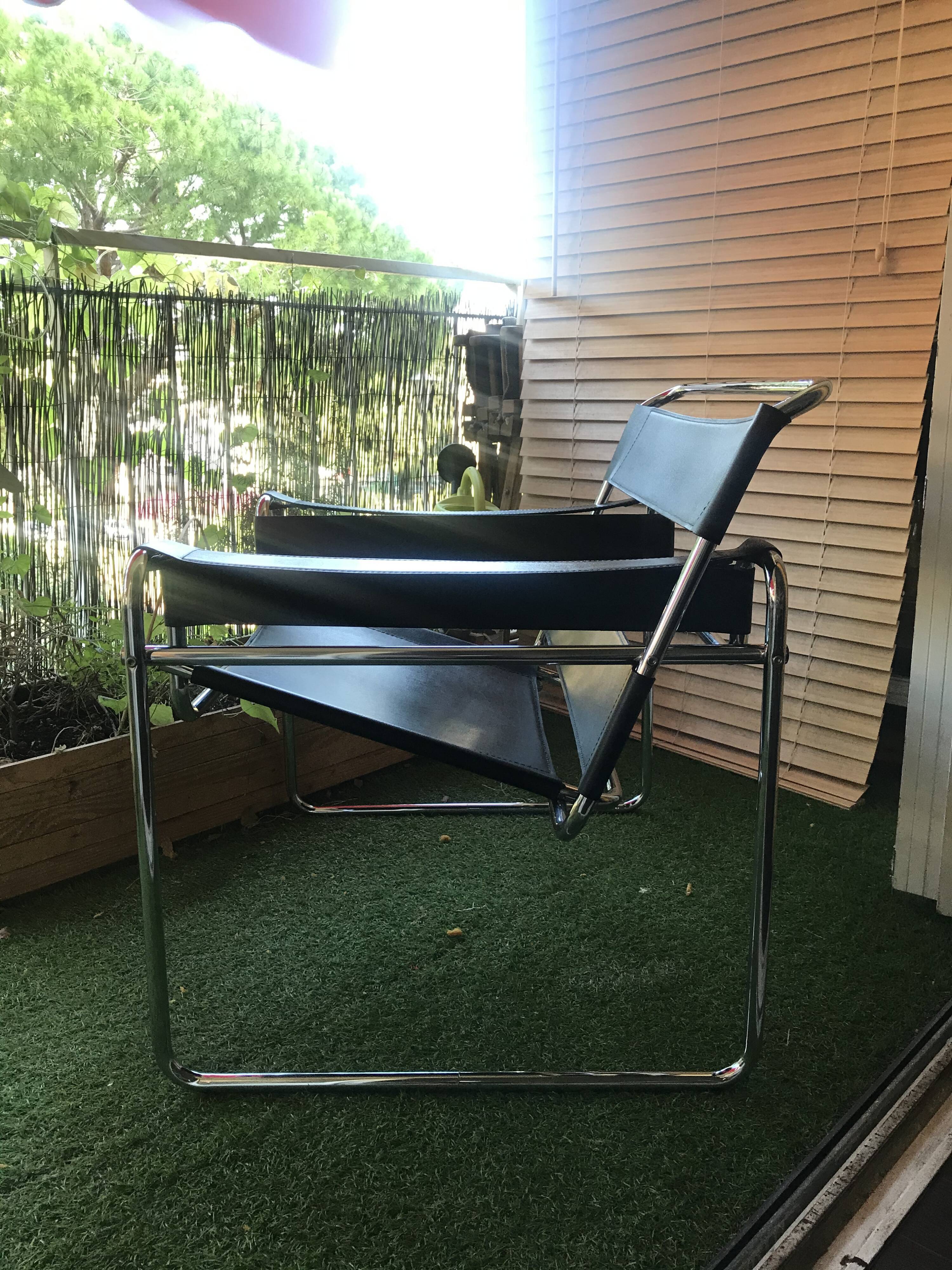 Wassily armchair by Marcel Breuer 1980