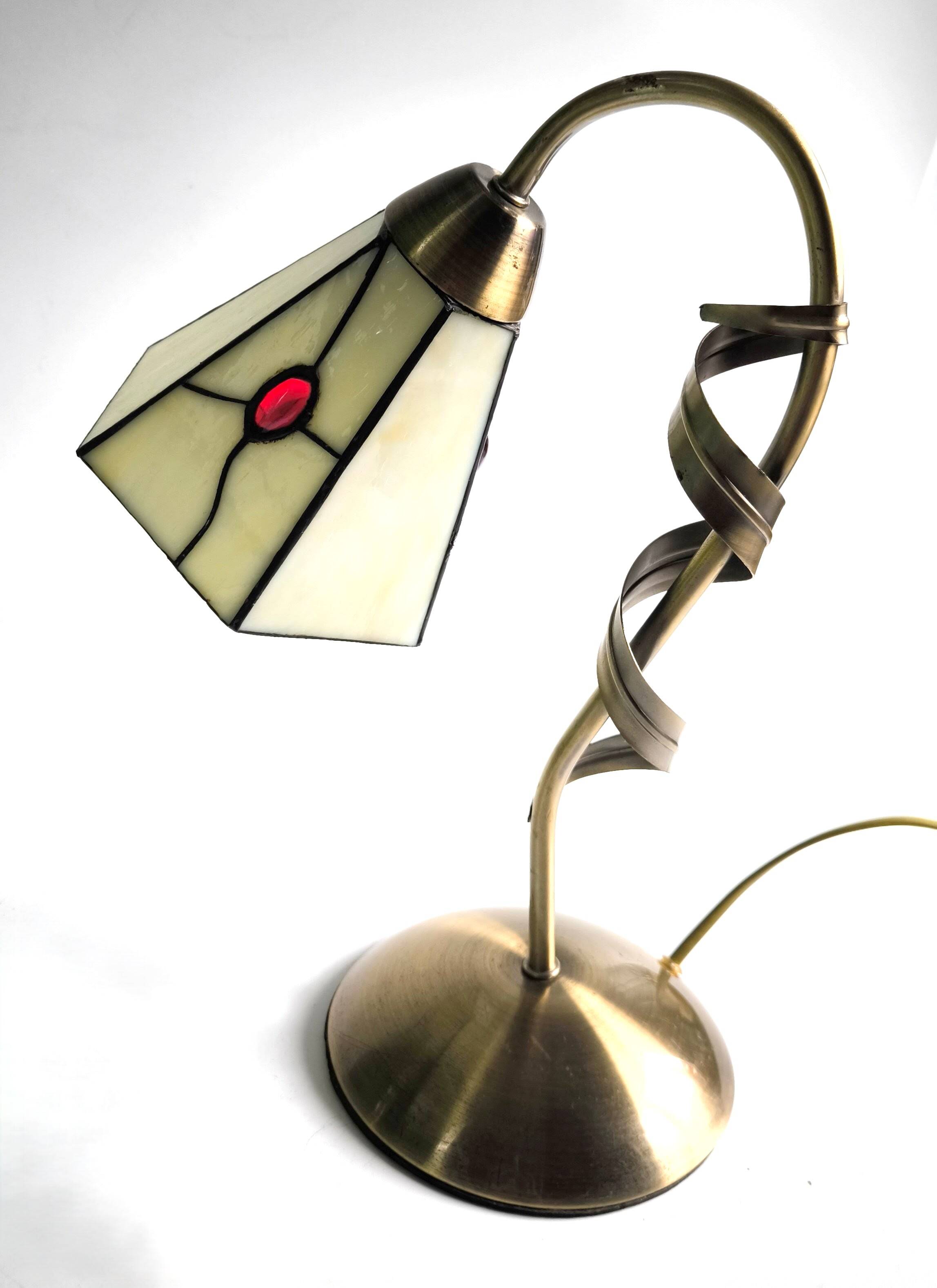 Ensemble de lampes de table de style Tiffany