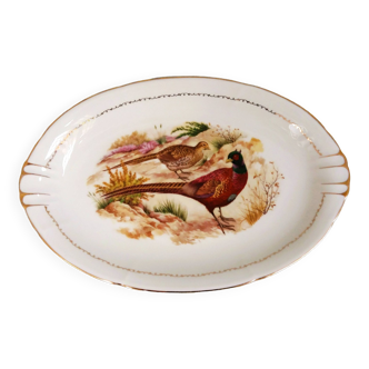 Large Pheasant Platter. Game Bird Platter. Porcelain Platter. Hunters Gift. Huntsman Gift. Pheasant